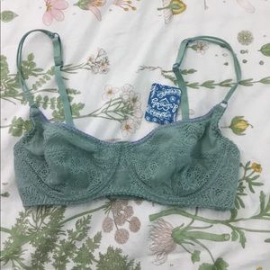 Free People Cheeky Lace Underwire Bra 32D